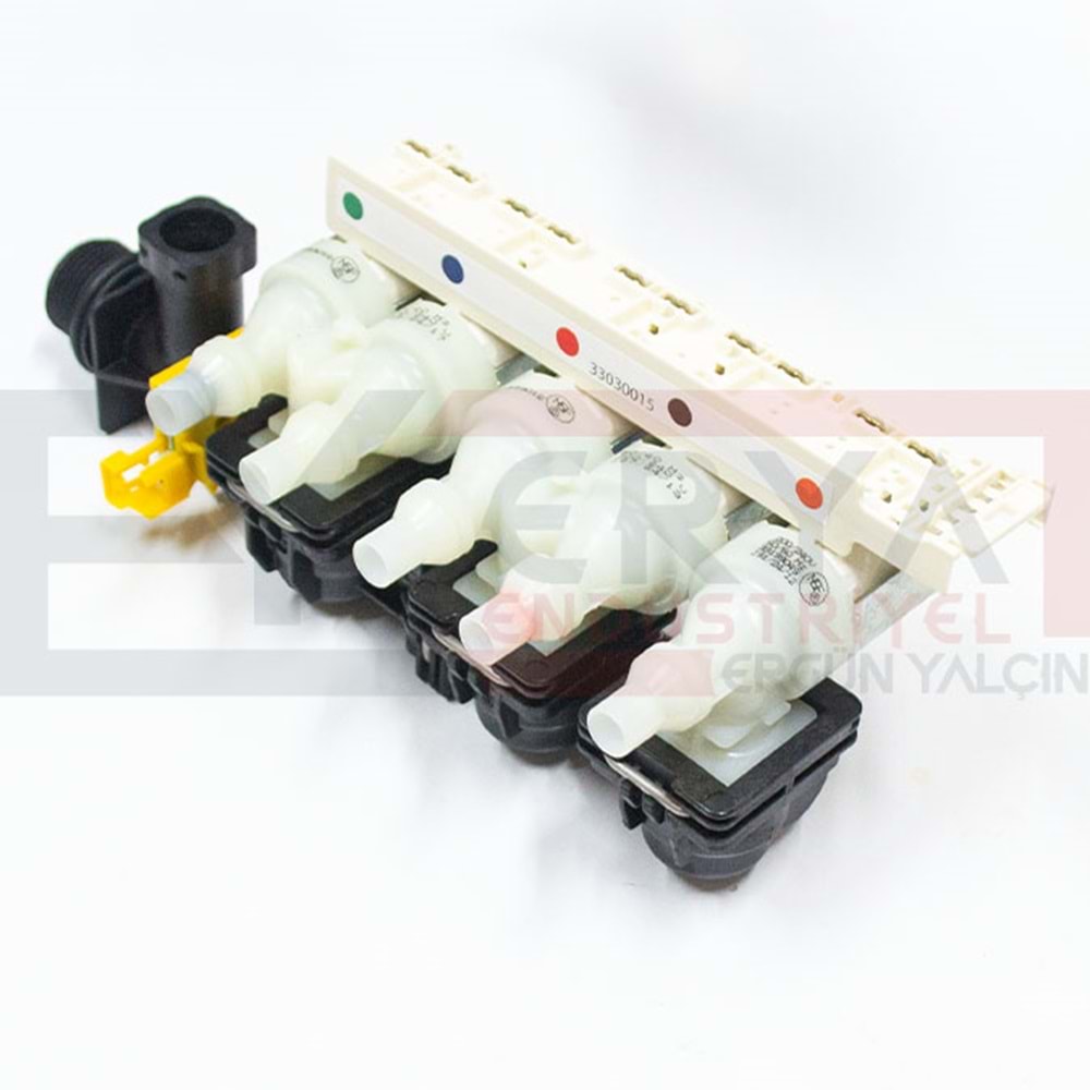 Rational Debimetre ile beş katlı solenoid valf