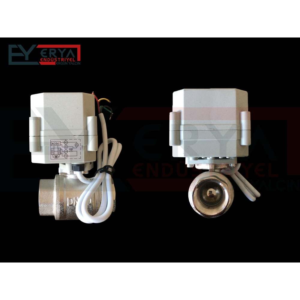 CRYSTAL FIRIN BOŞALTMA VANA MİNİ MOTORLU